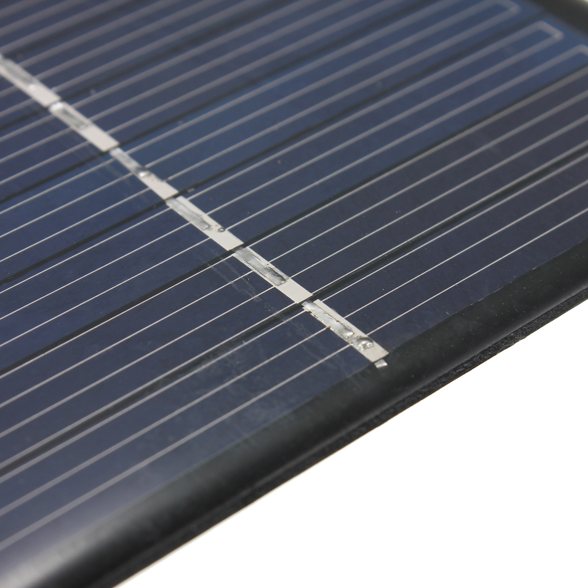 10pcs 5.5V 1W 180mA Polycrystalline 95mm x 95mm Mini Solar Panel Photovoltaic Panel 13