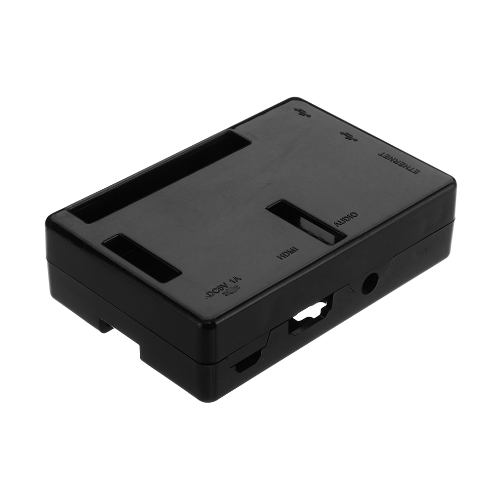 Premium Black ABS Exclouse Box Case For Raspberry Pi 3 Model B+ (Plus) 10