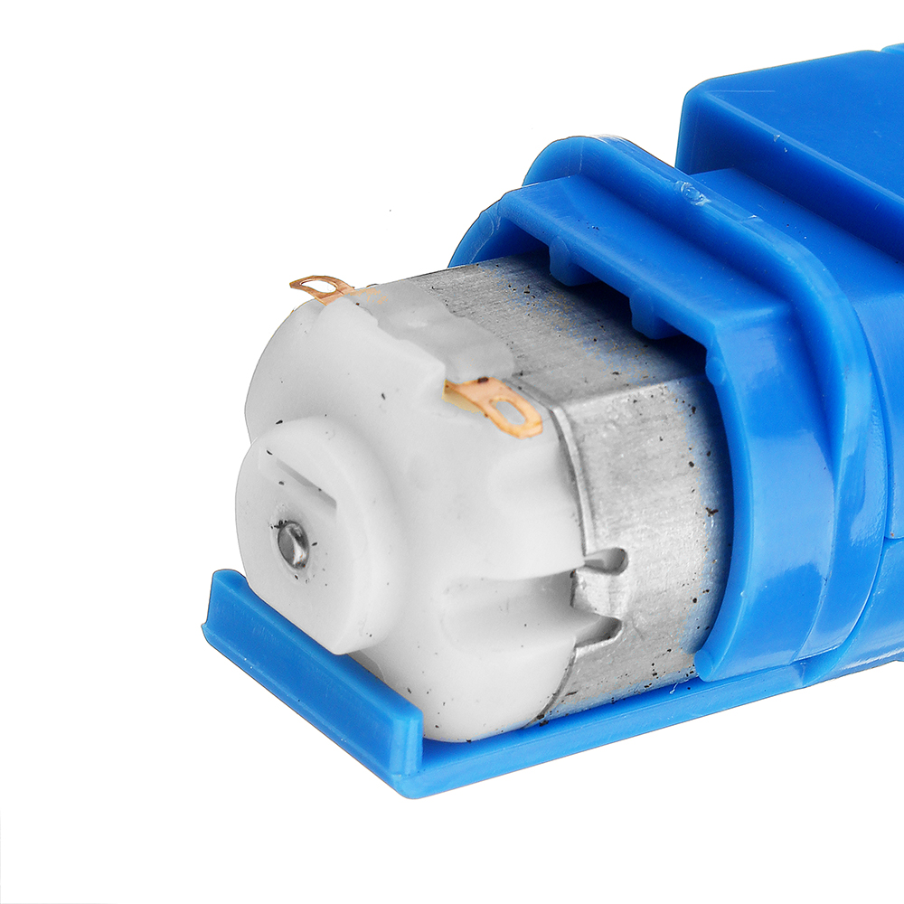 1:28 Transparent/Blue/Orange Hexagonal Axis 130 Motor Gearbox for DIY Chassis Car Model 19