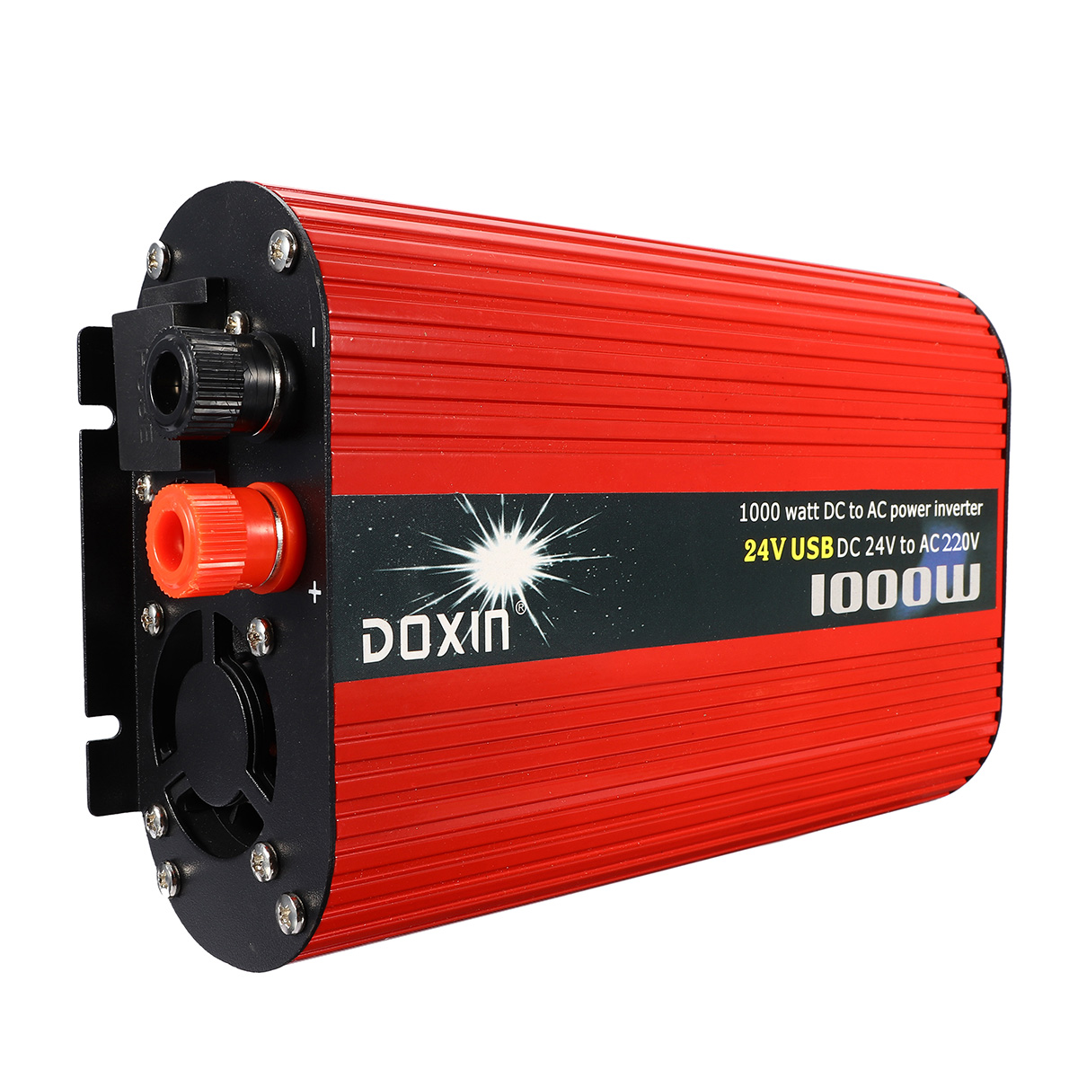 

DOXIN® 1000W Солнечная Преобразователь постоянного тока DC 12V / 24V в переменный 220V / 110V Модифицированный преобразователь синусоидальной волны