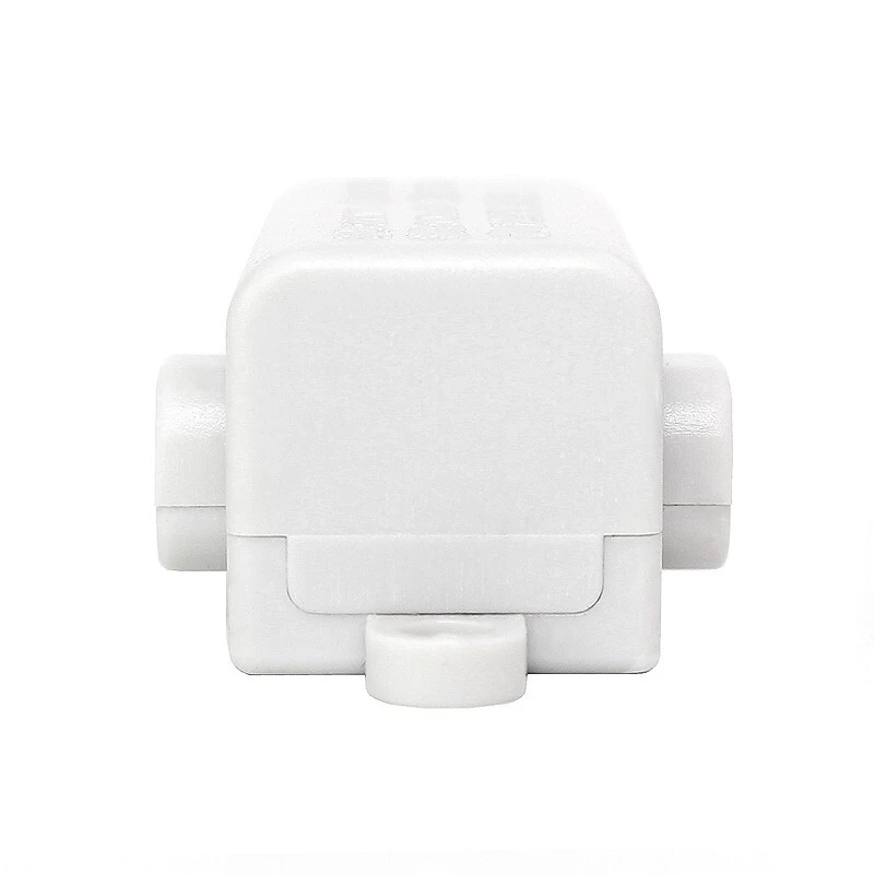 LUSTREON ZK-T1 T-type Wire Clamp Splitter High-power Connector 6 Flat Wire Terminal Block 1 Point 2 Three-way Connector