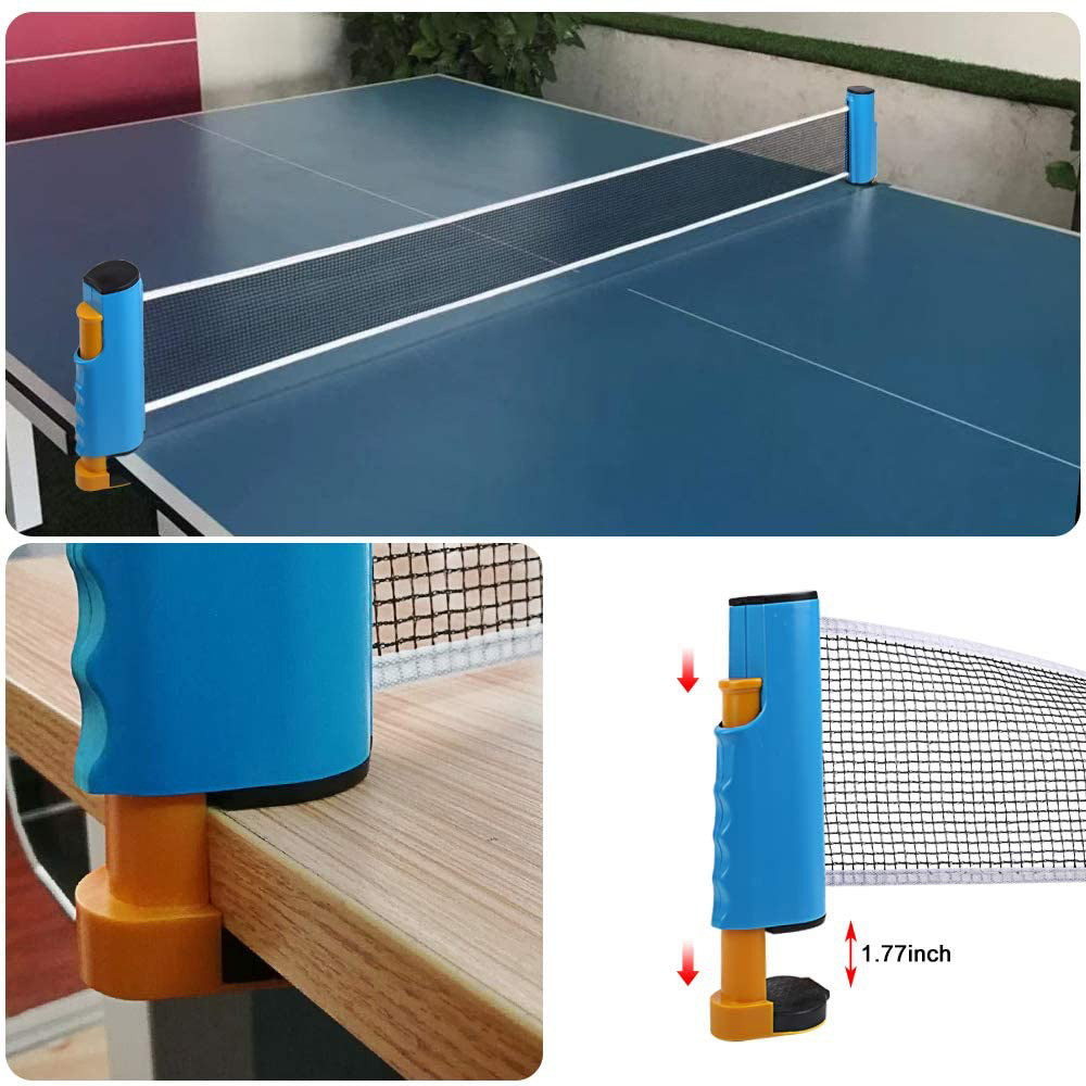 Table Tennis Set Portable Net Frame Telescopic Net Frame Sports Decompression Indoor Toys