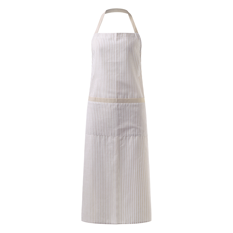 

VONDA Chef Cooking Baking Kitchen Garden Cotton Striped Halter Bib Aprons Pinafore Plus