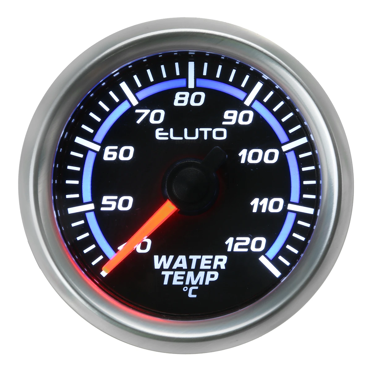 Saldi 2 52mm Termometro temperatura acqua 40-120°C con LED blu e