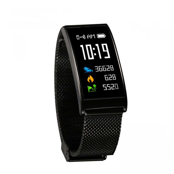 

Microwear X3 Colour Screen Blood Pressure Heart Rate Monitor IP68 Bluetooth Smart Wristband