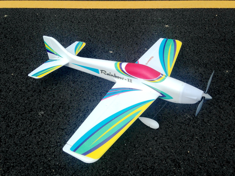 Thunder / Rainbow 890mm Wingspan EPO F3A 3D Aerobatic RC Airplane KIT With Motor Mount - Photo: 1