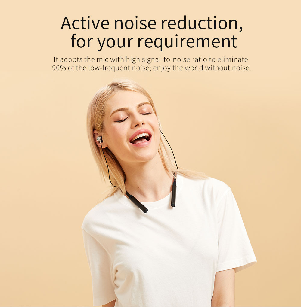 Bluedio TN2 HiFi Active Noise Cancelling Bluetooth Earphone Magnetic Neckband Headphone Dual Mic 17