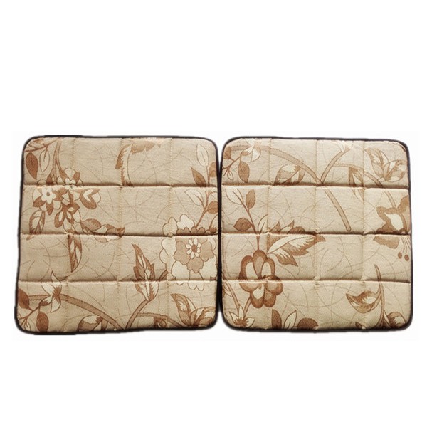 Car Ice Silk Bamboo Charcoal Seat Cushion Non Slip Breathable Pad Mat 45*45CM