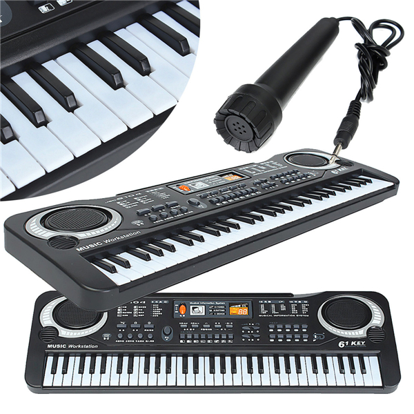 61 Keys Music Electronic Keyboard Key Board Kids Gift Electric Piano Organ