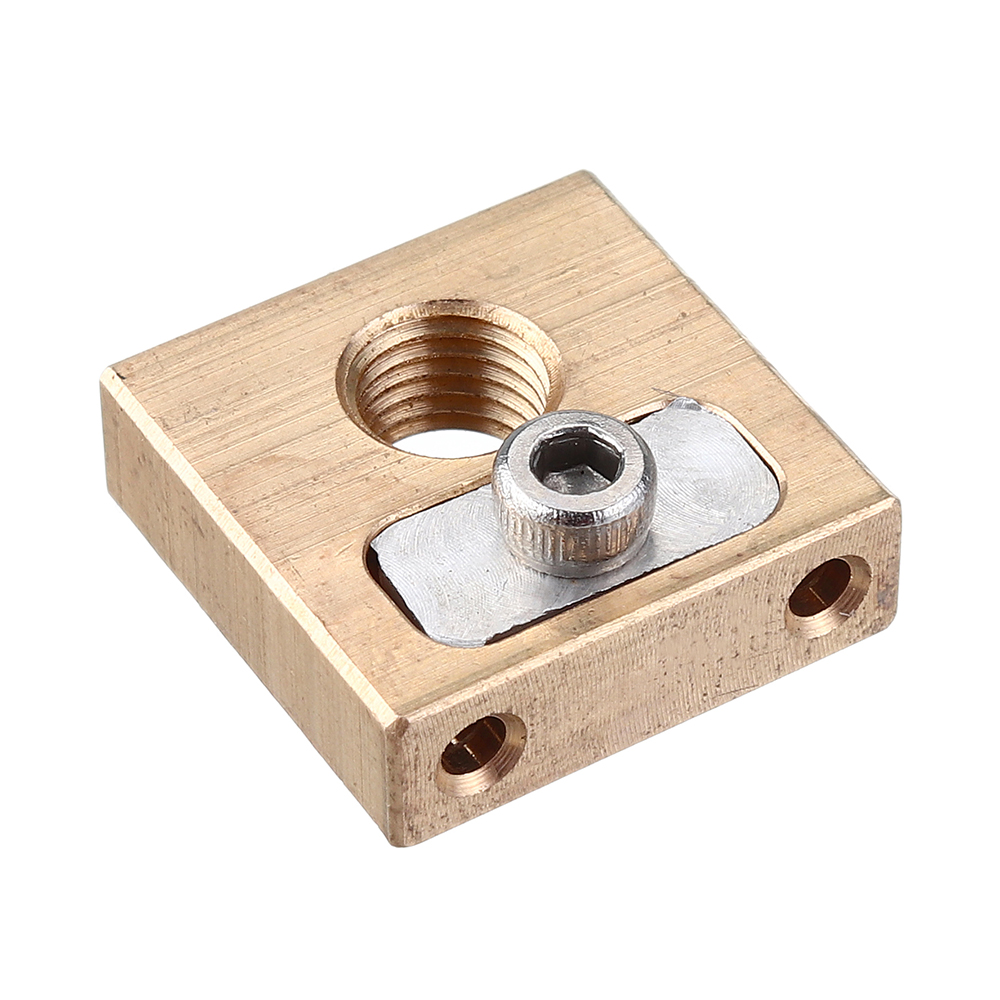 UM3 M6*0.75 Thread Brass Copper Heating Block 4mm for 3D Printer 12
