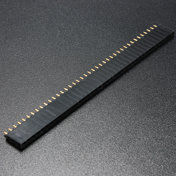 1pc 40P 40 Pin 2.54mm Female Header Jumper Connectors Socket For DIY Arduino 4