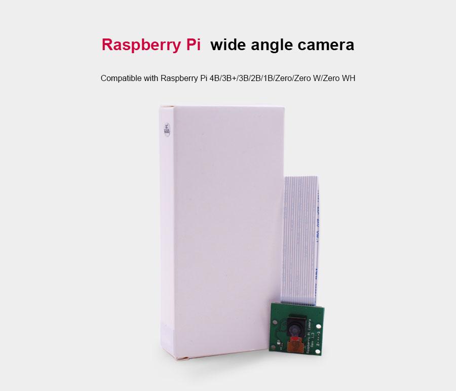 YAHBOOM® 5M 1080P OV5647 Sensor Wide Angle Camera Module for Raspberry Pi Zero/Zero W/Zero WH