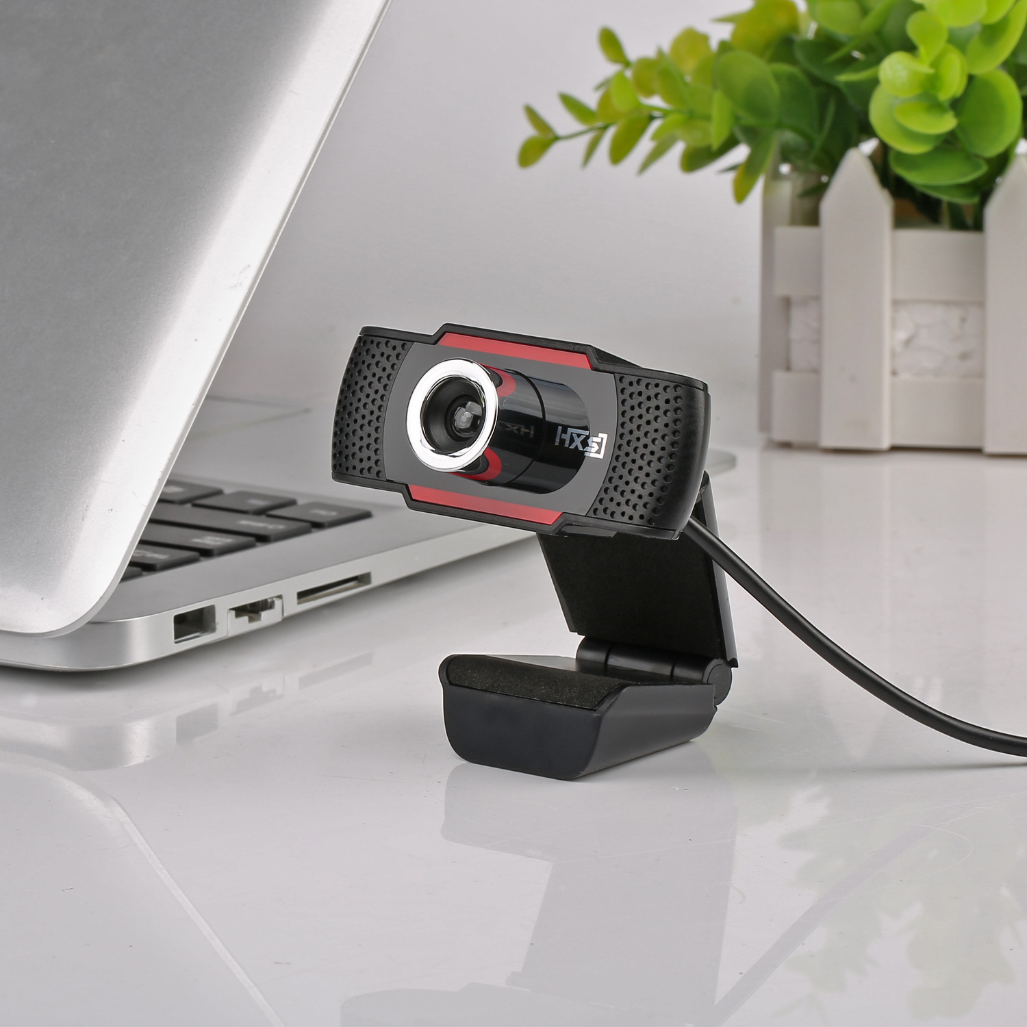 R9 480P HD USB Webcams 2MP Computer Camera Built-In Sound-Absorbing Microphone 640x480 Dynamic Resolution