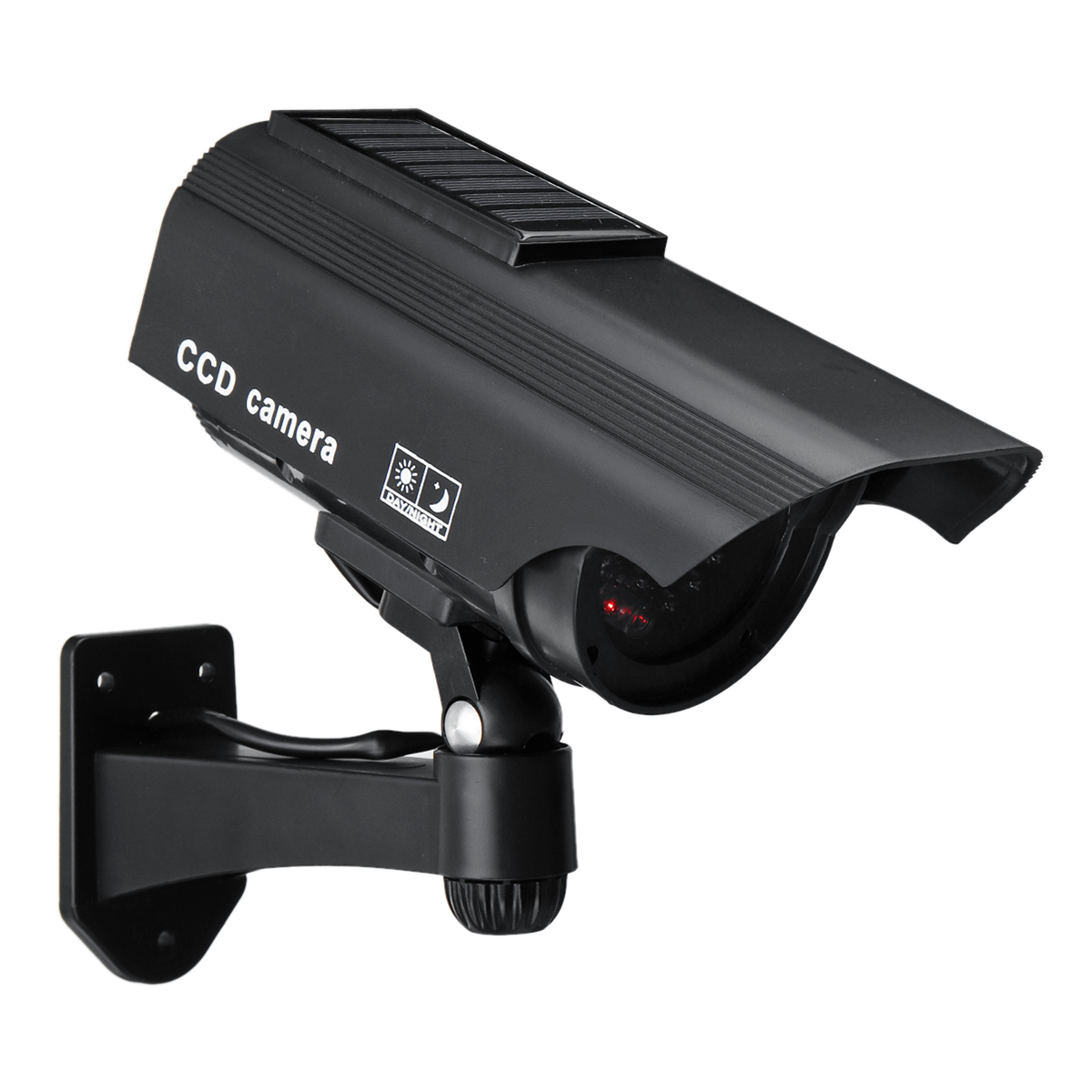 Solar Power Fake Camera CCTV Realistic Flashing IR Dummy Security Camera Blinking 65