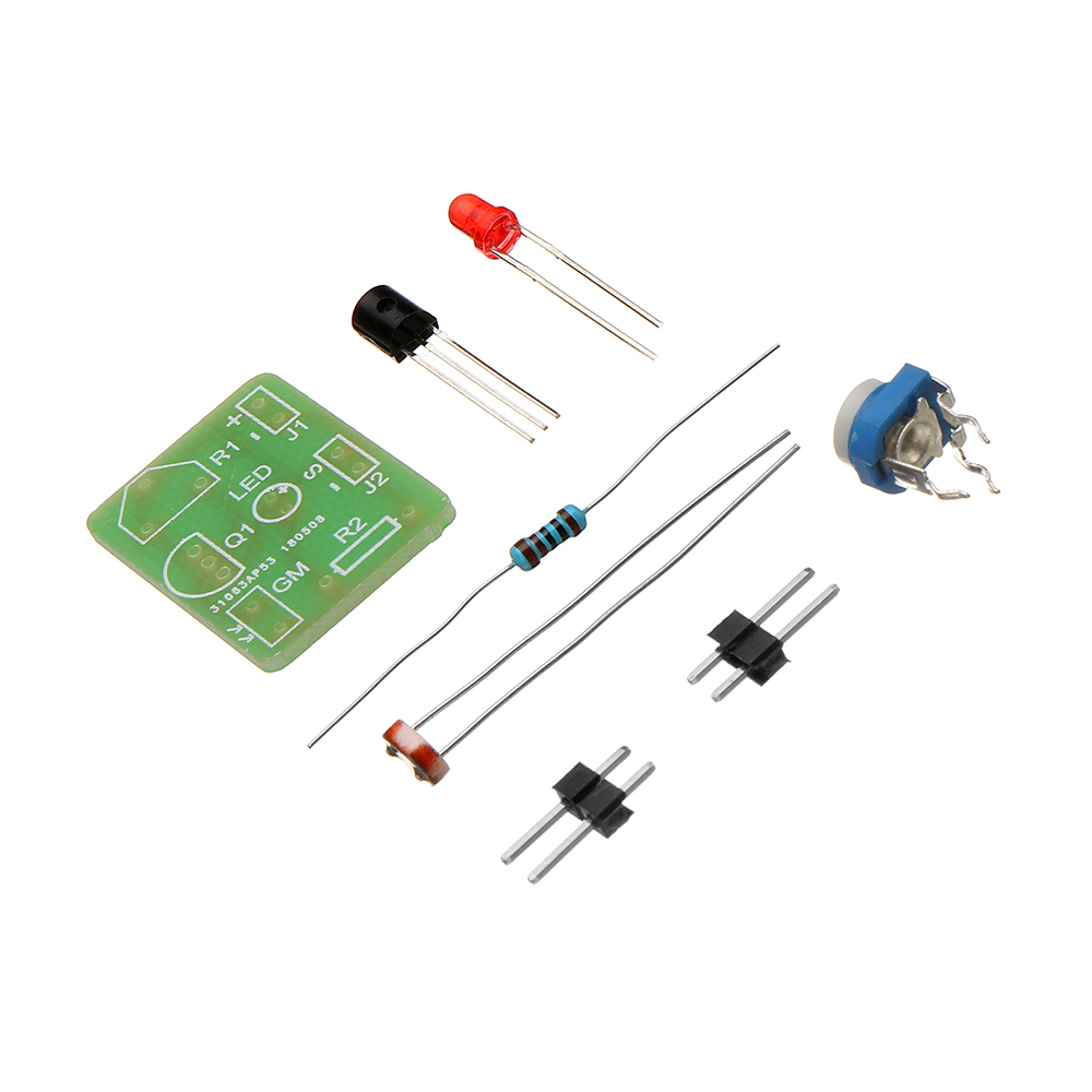 5pcs DIY Photosensitive Induction Electronic Switch Module Optical Control DIY Production Training Kit 20