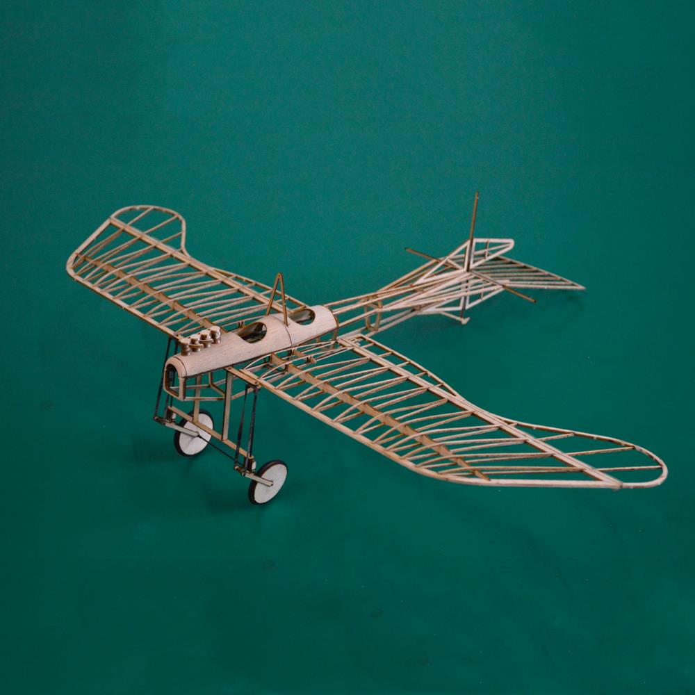 Etrich Taube 420mm Wingspan Monoplane Balsa Wood Laser Cut RC Airplane Kit With Power System - Photo: 3