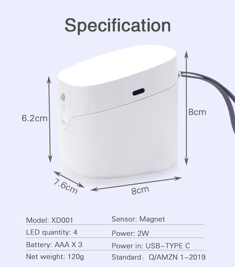 Portable USB LED UV Sterilization Box Multifunctional For Mask Pacifier Headset USB Connector