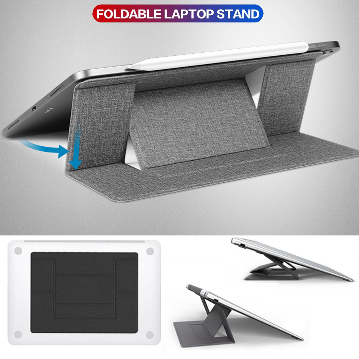 Multiple Colors Laptop Stand Three Modes Adjustment Simple Fashon For 12.9 inch Notebook