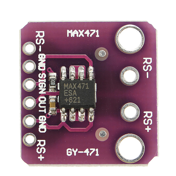 5PCS Professional MAX471 Module GY-471 3A Range Current Sensor Module Arduino
