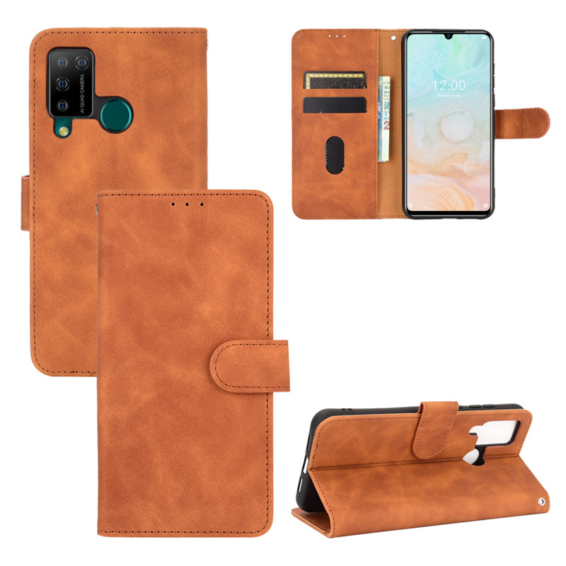 Bakeey for Doogee N20 Pro Case Magnetic Flip with Multi Card Slots Wallet Stand PU Leather Full Cover Protective Case