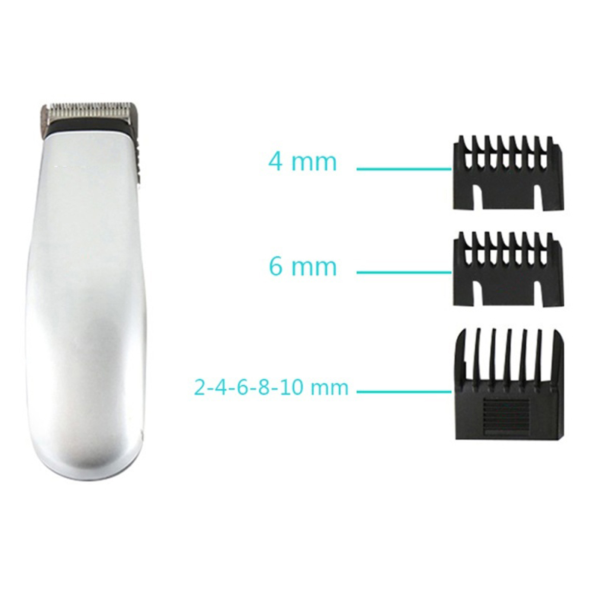 Electric Hair Trimmer KM-666 Hair Clipper Hair Cutter Dry Battery Mini Clipper