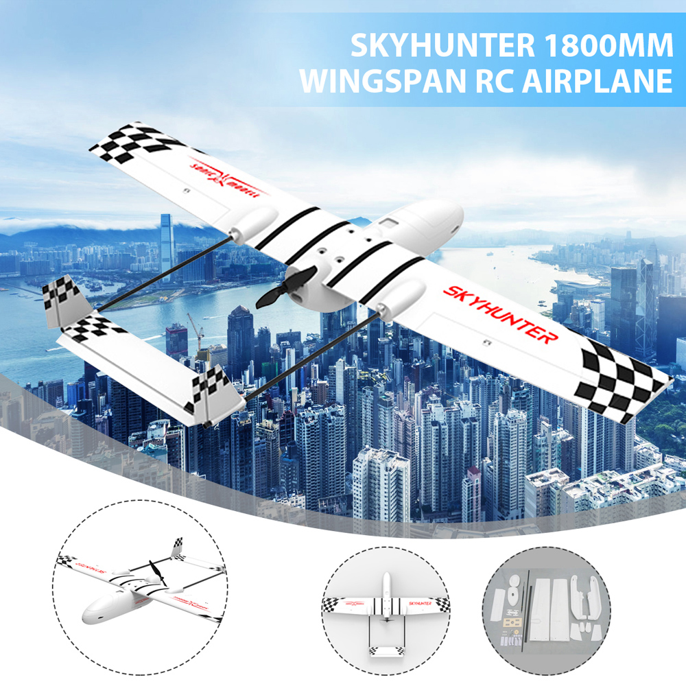 Sonicmodell Skyhunter 1800mm Wingspan EPO Long Range FPV UAV Platform RC Airplane PNP - Photo: 2