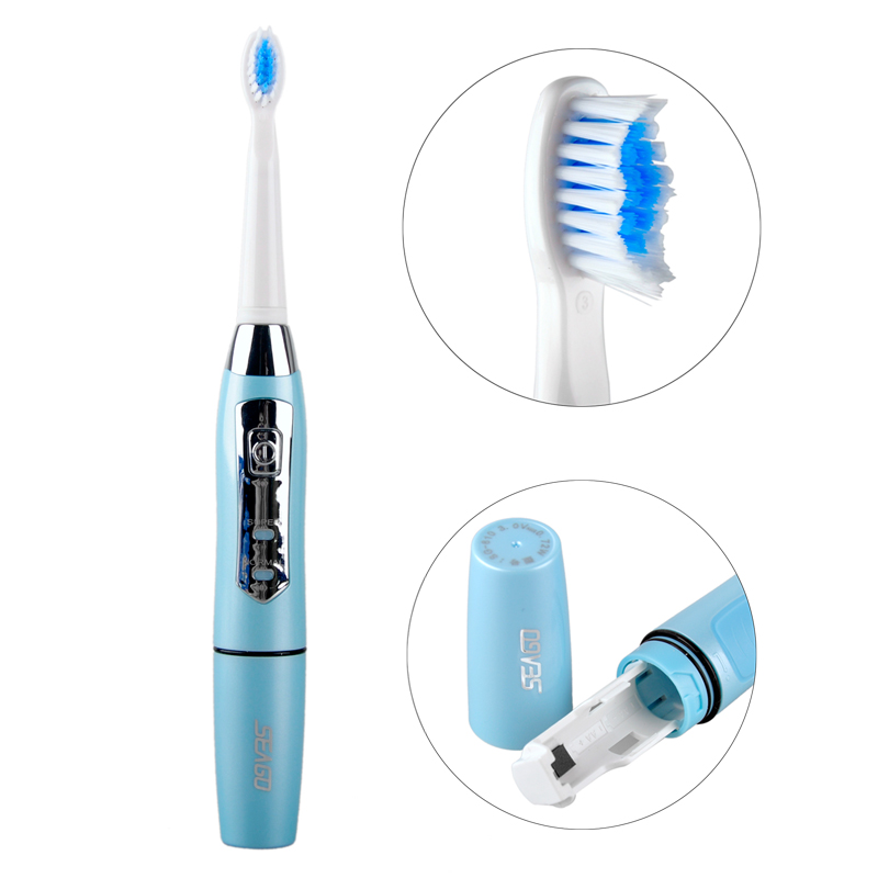 SEAGO E1 Sonic Electric Toothbrush Charging Batteries with 2 Brushing Modes Automatic Toothbrush