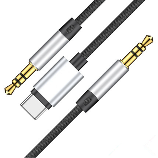

Baseus L38 2 in 1 Type-C 3.5mm to 3.5mm AUX Audio Cable Adapter 1.2m For OnePlus 5 S8 Xiaomi 6
