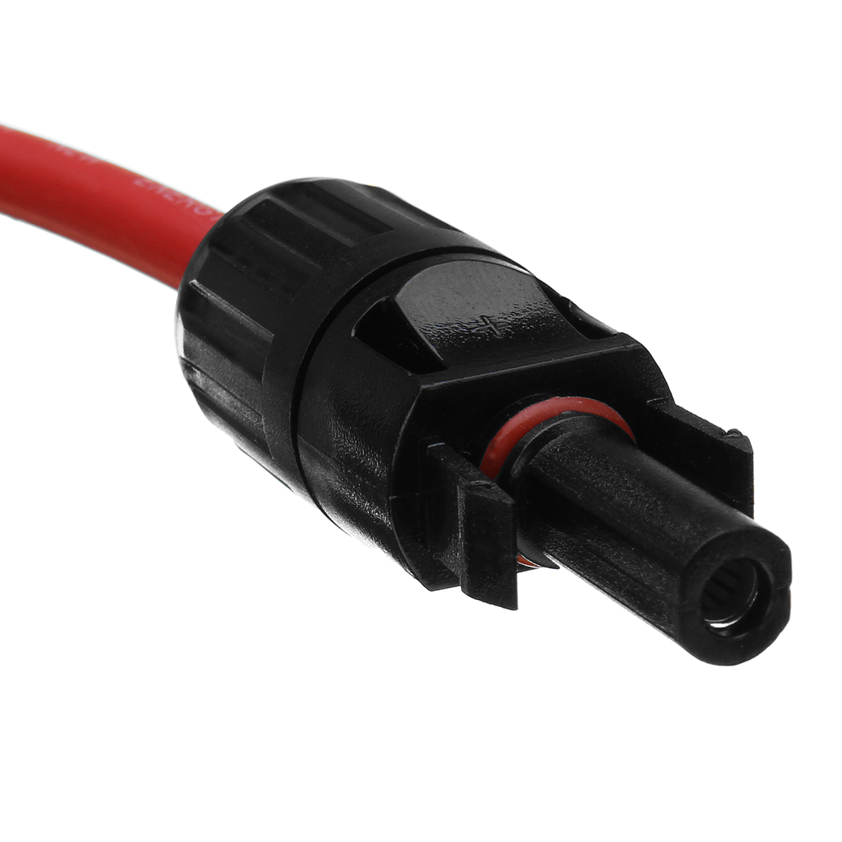 1 Pair of Black + Red 5M AWG12 MC4 Connector Extension Cable Wire for Solar Panel 64