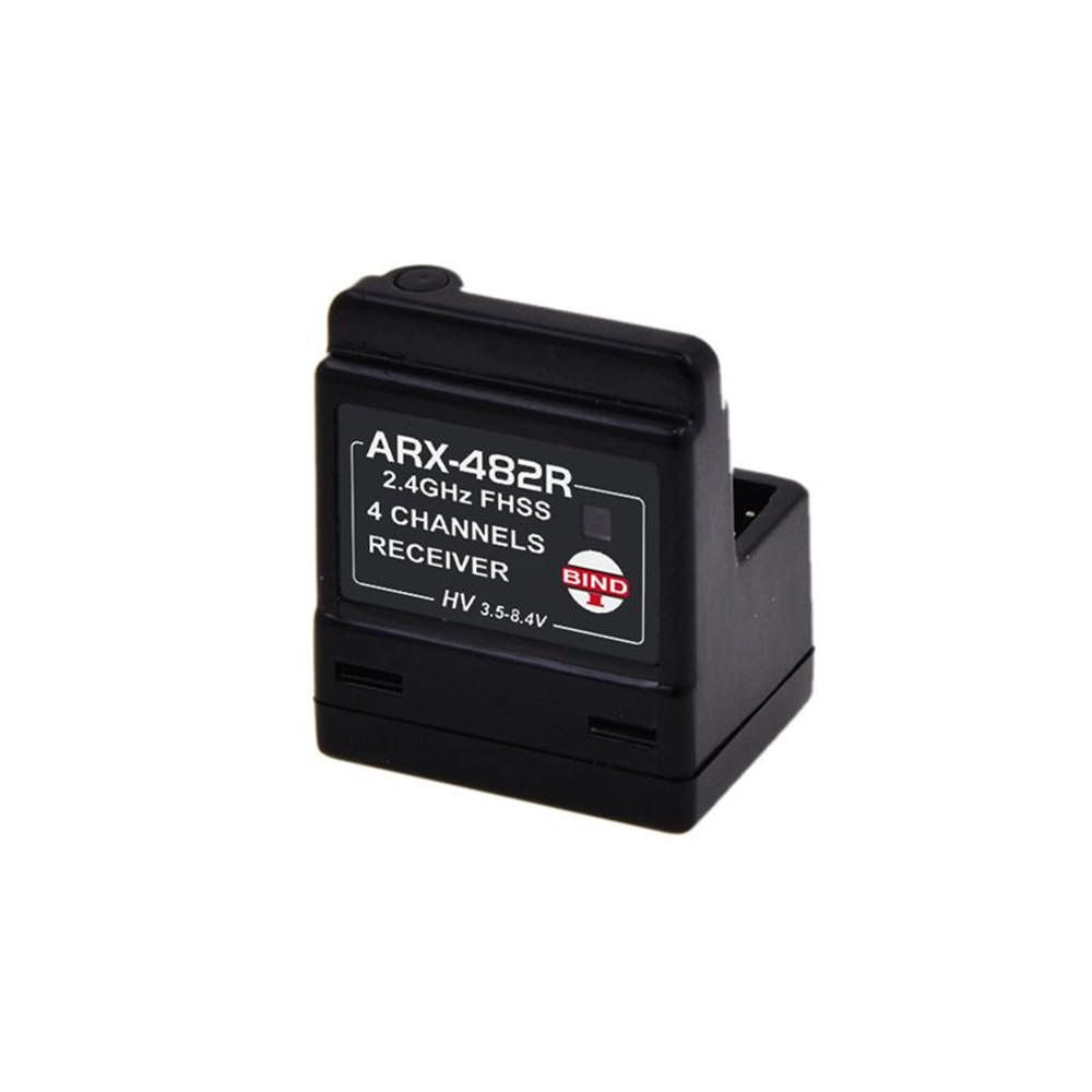 AGF ARX-482R 2.4Ghz 4CH Vertical Type FHSS Compatible Receiver for Rock Crawler Truck Rc Car - Photo: 3