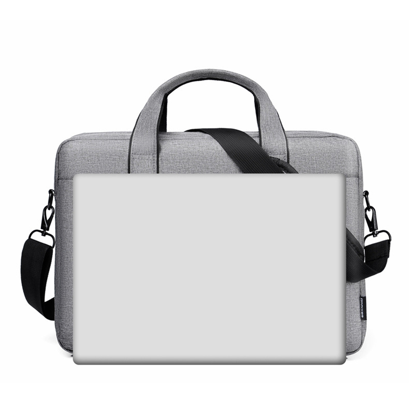 Laptop Computer Bag Single Shoulder Waterproof Large Capacity Laptop Briefcase For Outdoor Work Office 208