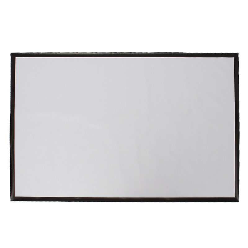 100 Inch Projector Screen 16:9 221cm x 125cm Projector Accessories Fabric Material Matte White 7