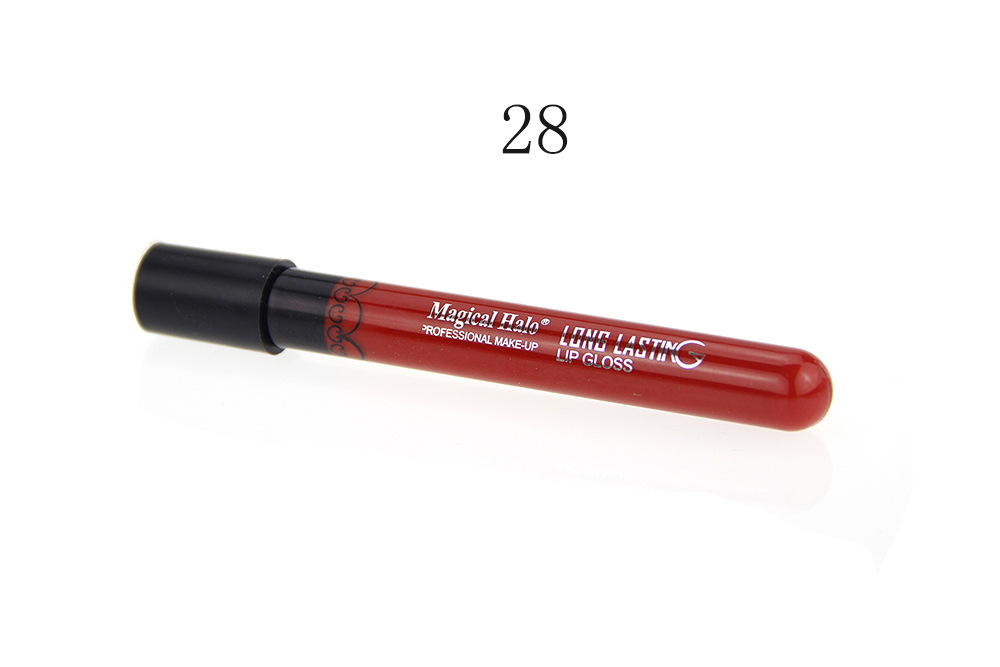 Magic Holo Lipstick Matte Velvet Lip Gloss Purple Red 6 Colors Avaliable