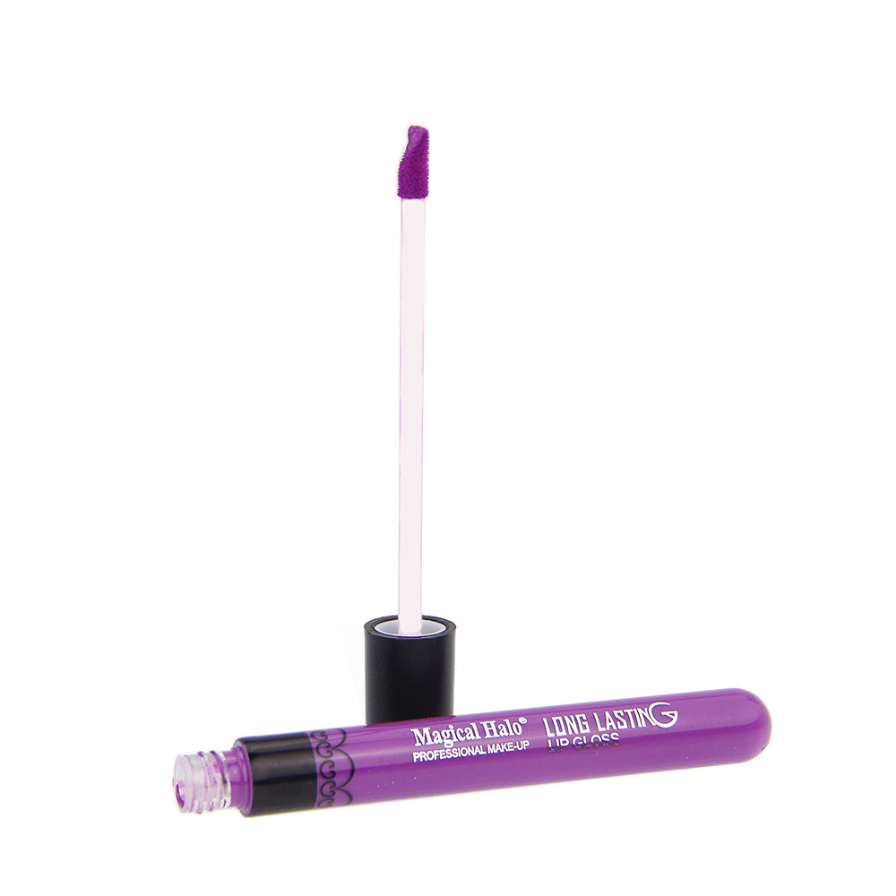 Magic Holo Lipstick Matte Velvet Lip Gloss Purple Red 6 Colors Avaliable