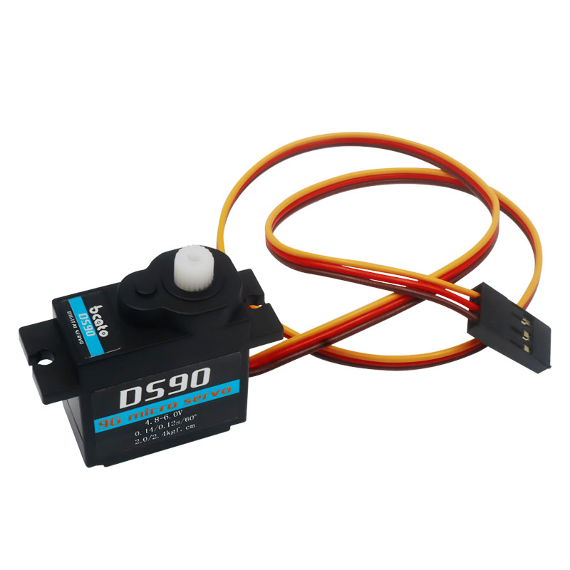 Bcato DS90 9g Plastic Gear 2.4KG High Torque Micro Digital Servo For RC Car Airplane Helicopter Robot