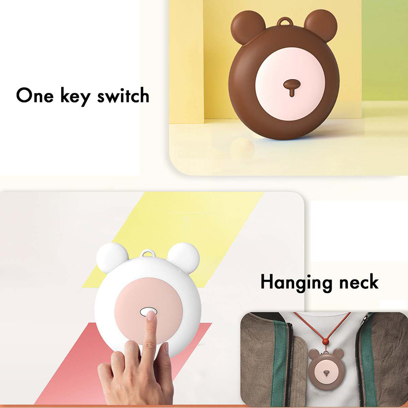 USB Portable Air Purifier Mini Air Necklace Wearable Negative Ion Air Freshener for Child