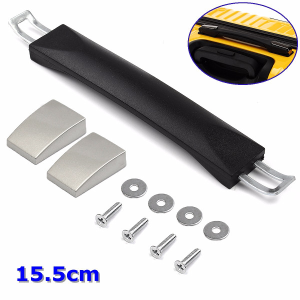 

15.5cm Black Spare Strap Handle Replacement for Suitcase Luggage