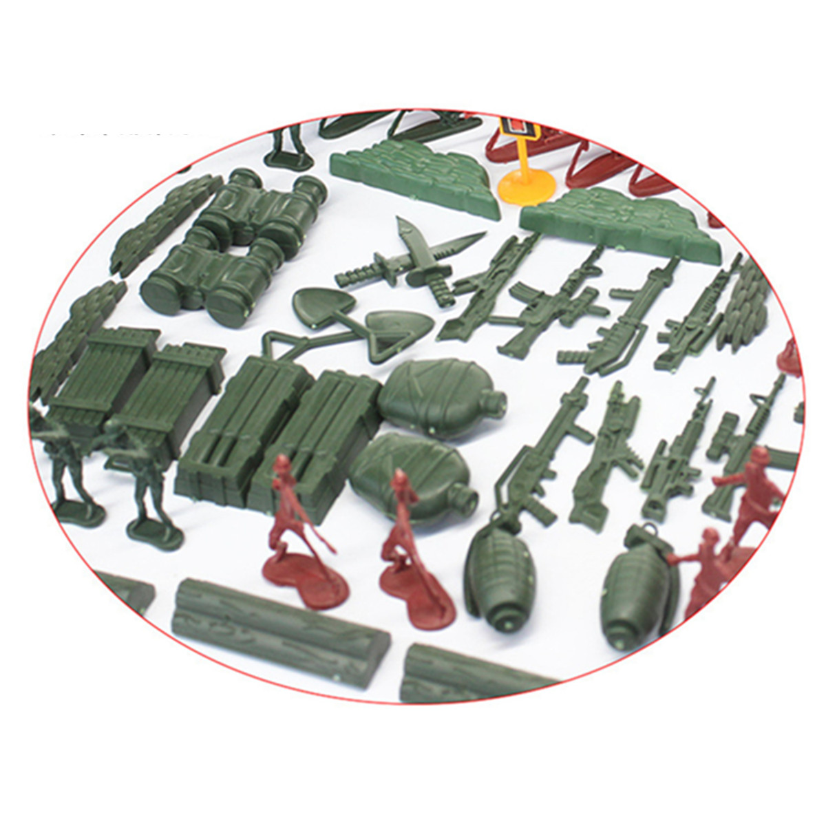 330pcs Military Plastic Model Playset Toy Soldiers Figures & Accessories Kid Toys