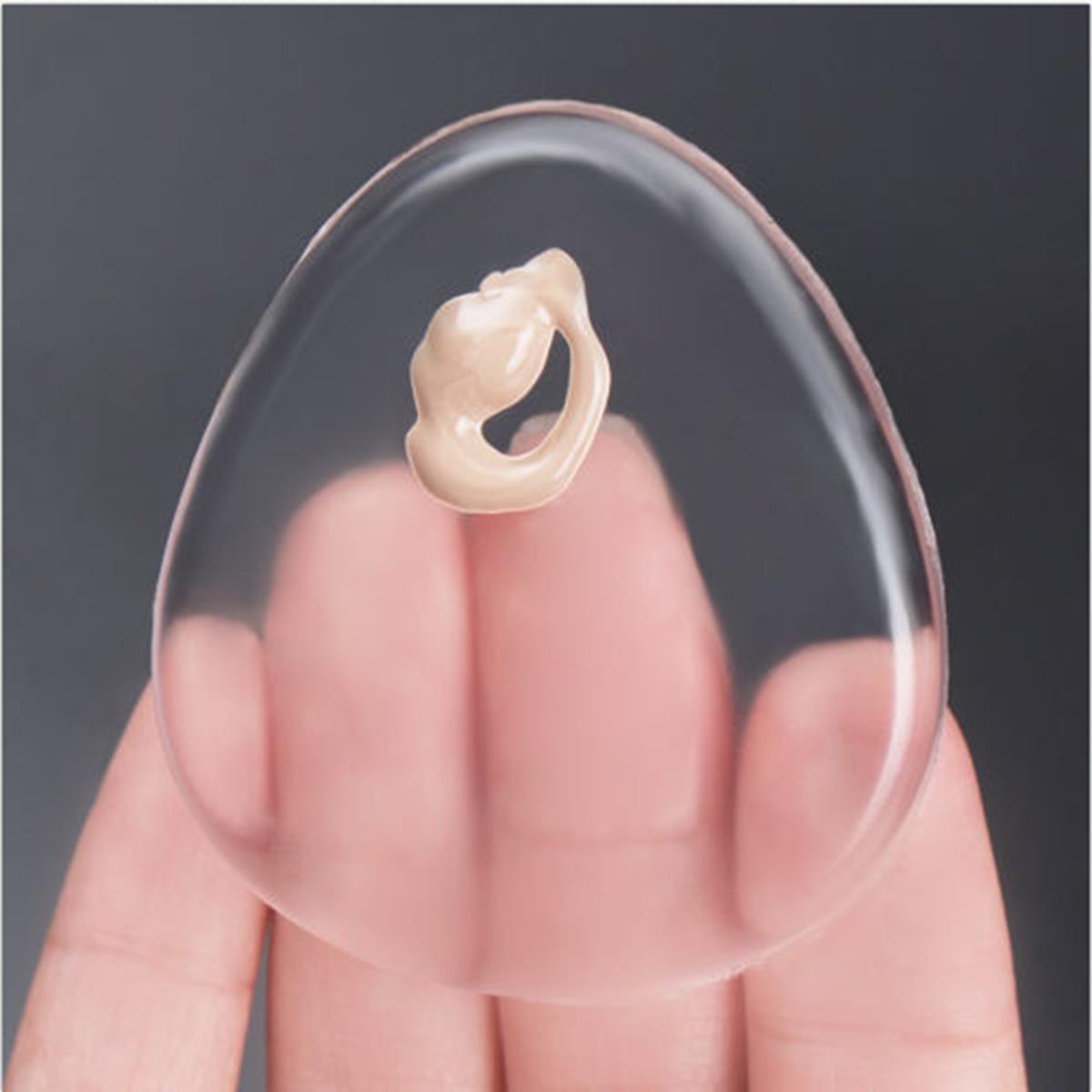 Silicone Concealer Jelly Makeup Squishy Puff Wet Foundation Transparent Cosmetic Sponge Face Makeup Tools