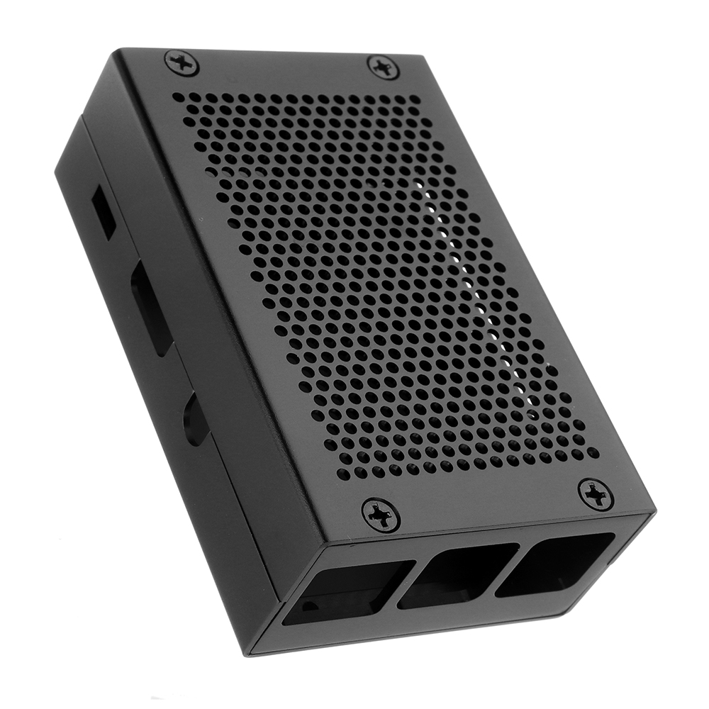 Silver/Black Aluminum Case Metal Enclosure With Screwdriver For Raspberry Pi 3 Model B+(plus) 20
