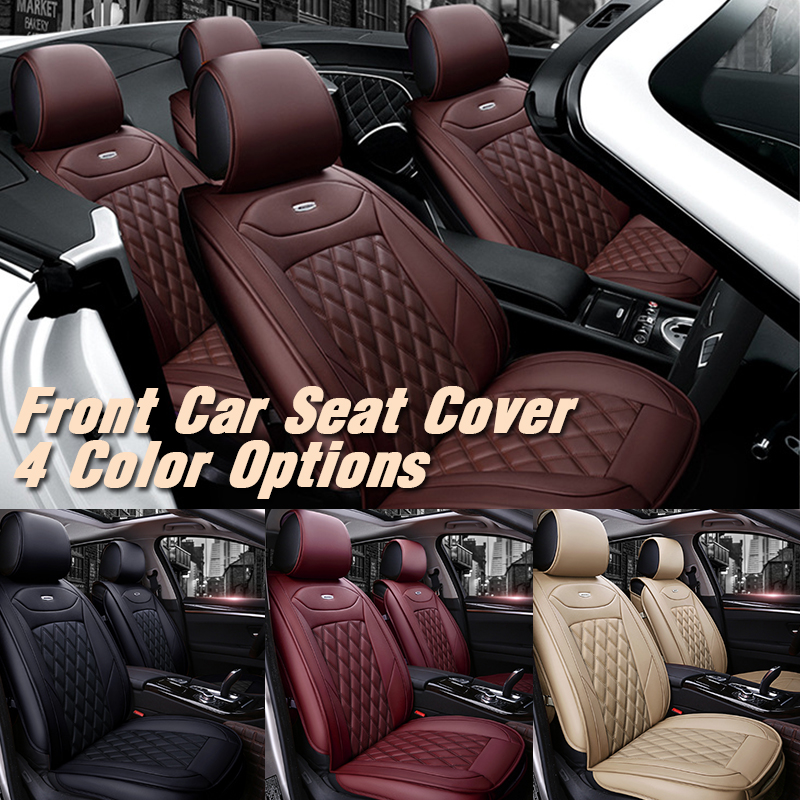 PU Leather Car Seat Cover Cushions Universal Fit for Most SUV Trucks