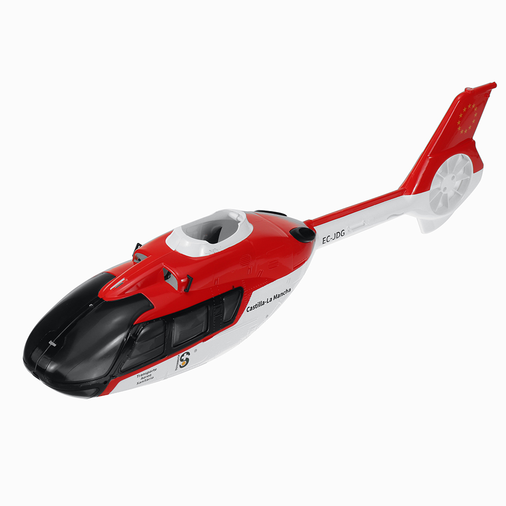 Eachine E135 2.4G 6CH Direct Drive Dual Brushless Flybarless RC Helicopter Spart Part Fuselage