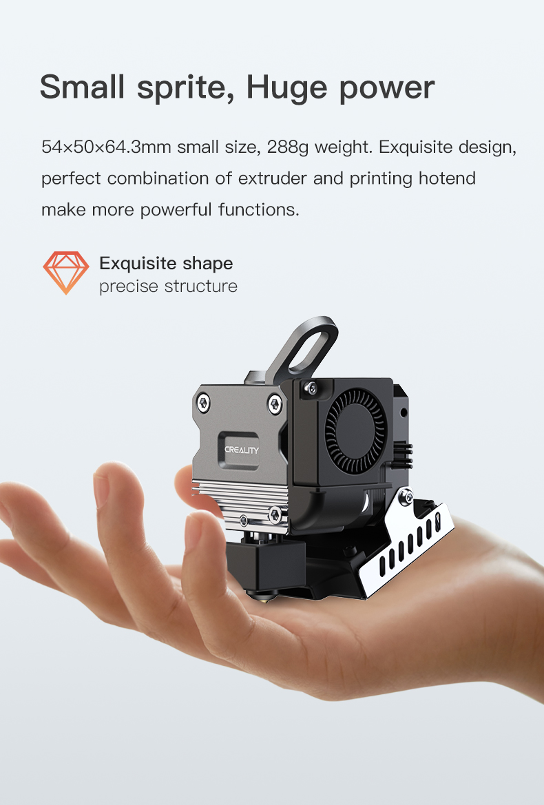 Creality 3D®  SpriteExtruder-Pro (All Metal) Extrusion Mechanism for Ender-3 S1/CR-10 Smart Pro/Ender-3 S1 Pro 3D Printer
