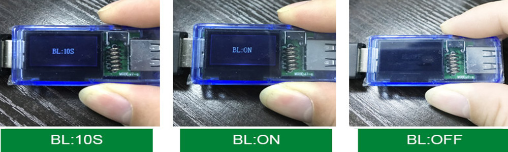 5pcs 12 in 1 Blue USB Tester DC Digital Voltmeter Amperemeter Voltagecurrent Meter Ammeter Detector Power Bank Charger Indicator