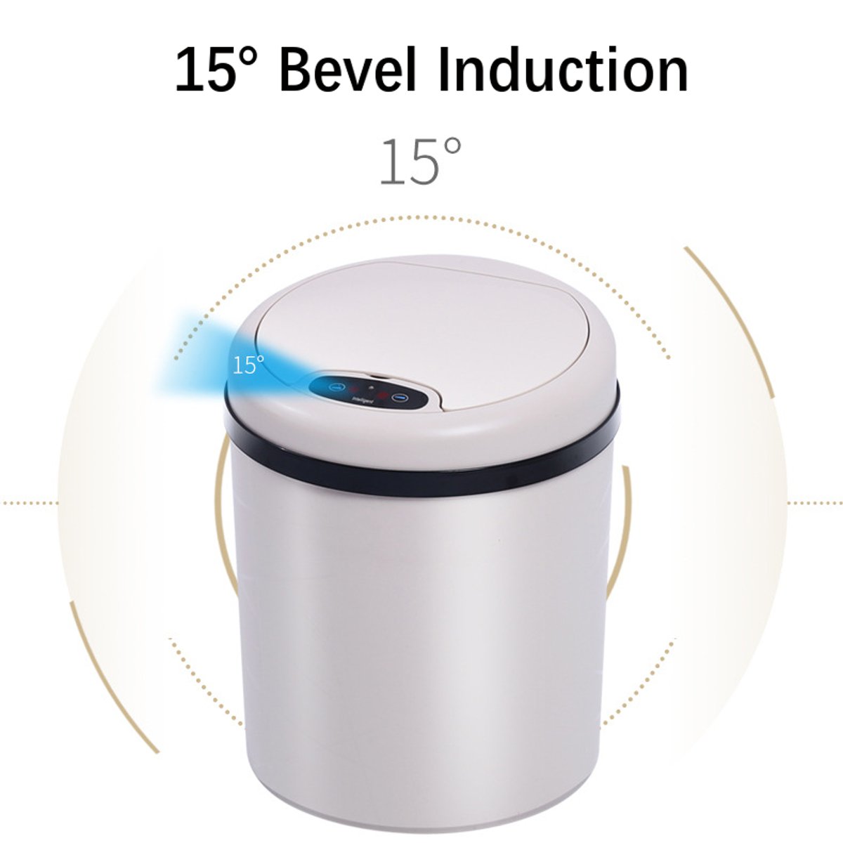 Binários do desperdício da indução do balde do lixo de Smart Sensor do caixote do lixo Sensor do infravermelho 9L / 11L automático 
