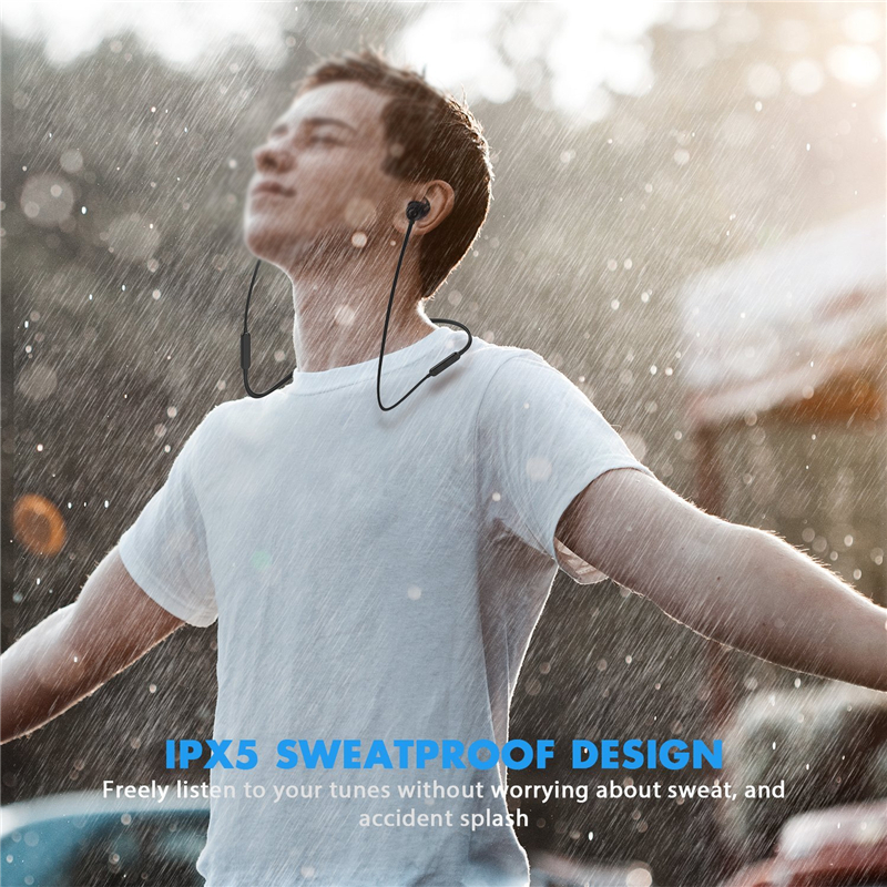 X13 Sport 110mAh Stereo HiFi Bluetooth Earphone Headphone IPX5 Waterproof Magnetic Adsorption 20