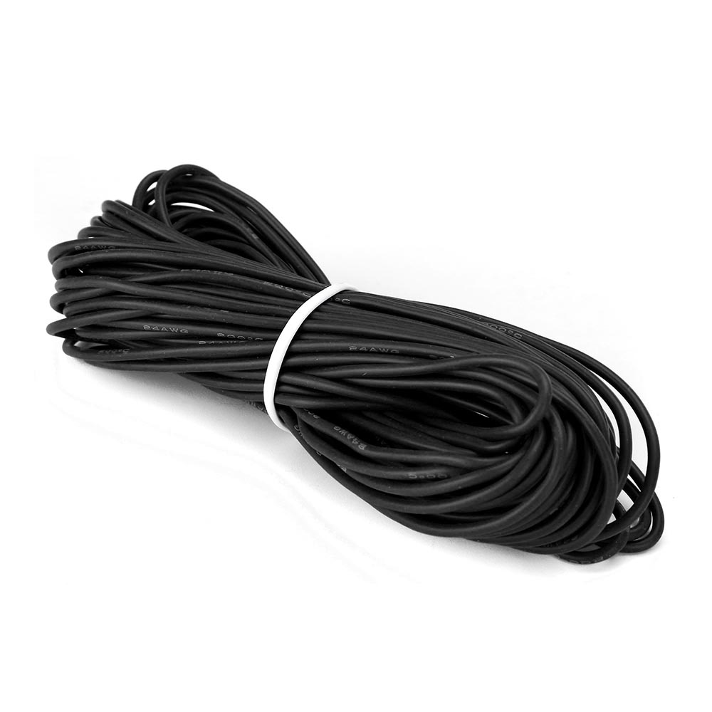 URUAV 5/10/20m 24AWG Soft Silicone Cable Wire High Temperature Tinned Copper