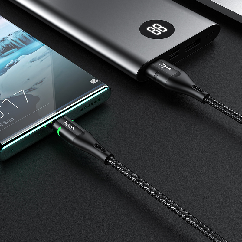 HOCO U93 2.4A Micro USB Cable Fast Charging Data Cord Line For Samsung Galaxy S7 S7 Edge Xiaomi Redmi Note 5 Pro