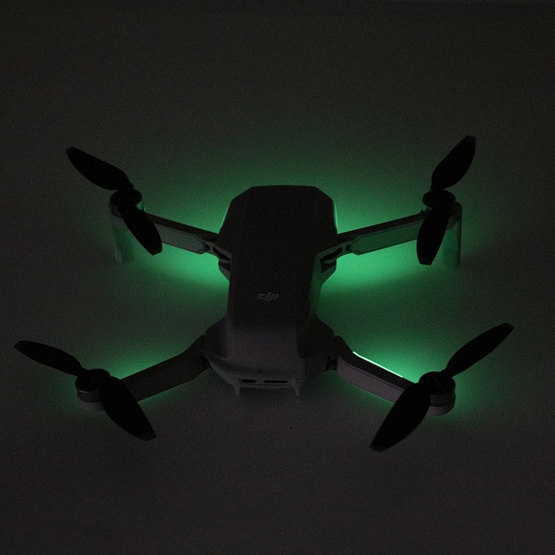 Night Light Strip Luminous Arm Stickers Fluorescent for DJI Mavic Mini RC Drone Quadcopter - Photo: 7