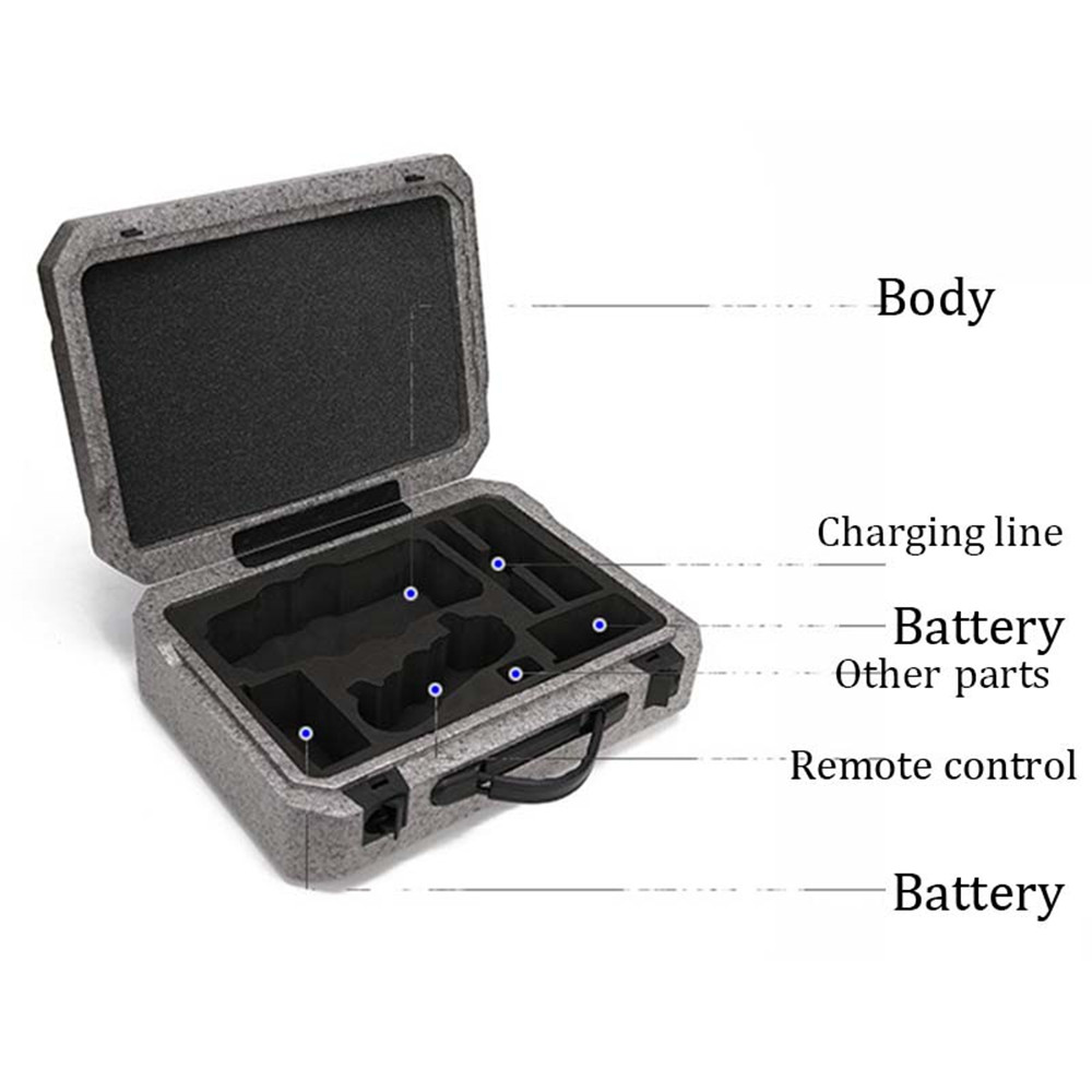 Portable Storage Bag Waterproof Carrying Case Box Handbag for DJI Mavic 2 Pro/Zoom Drone - Photo: 10